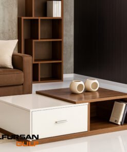 طاولة قهوة بدرج